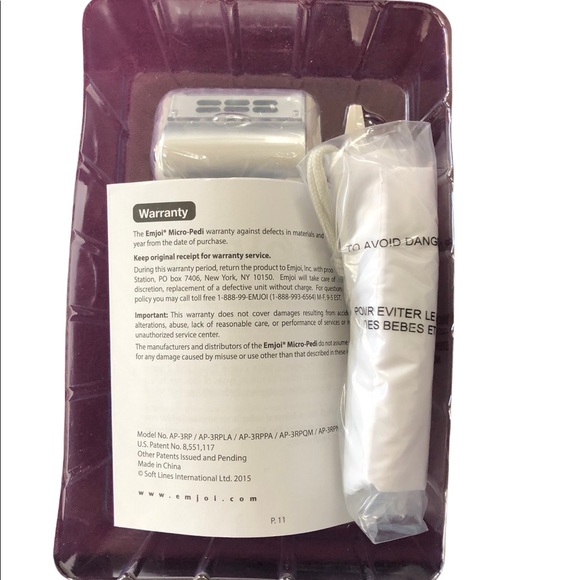 Emoji micro-pedi NEW in box and original packaging. - Picture 5 of 8